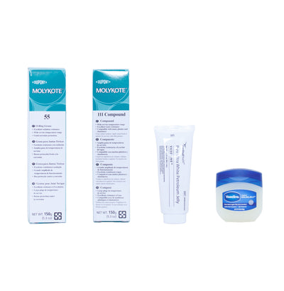 Molykote and Vaseline