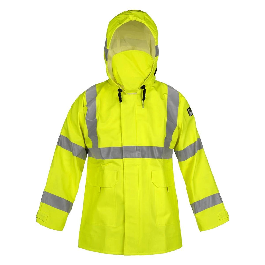 Hi Vis FR Rain Jacket