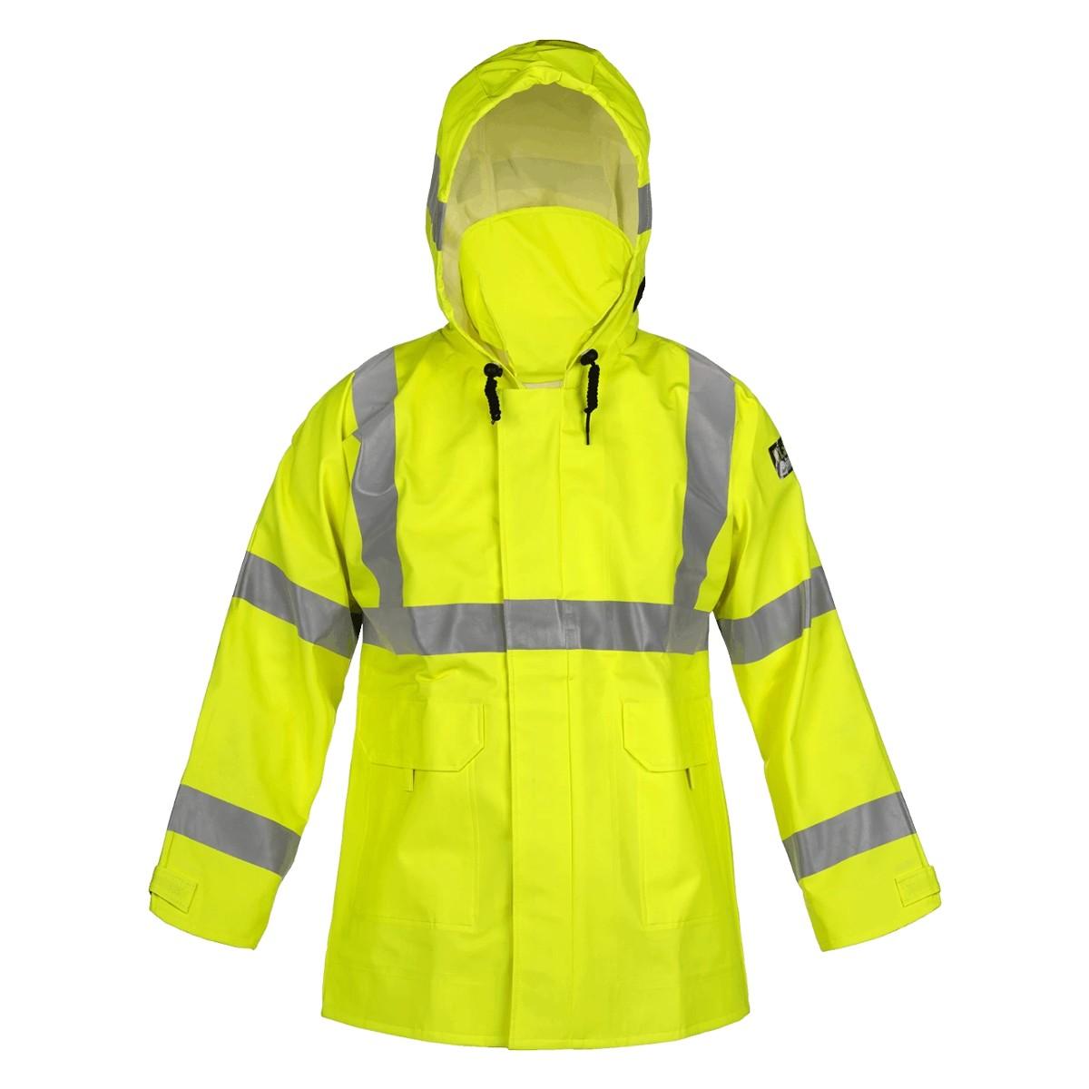 Hi Vis FR Rain Jacket